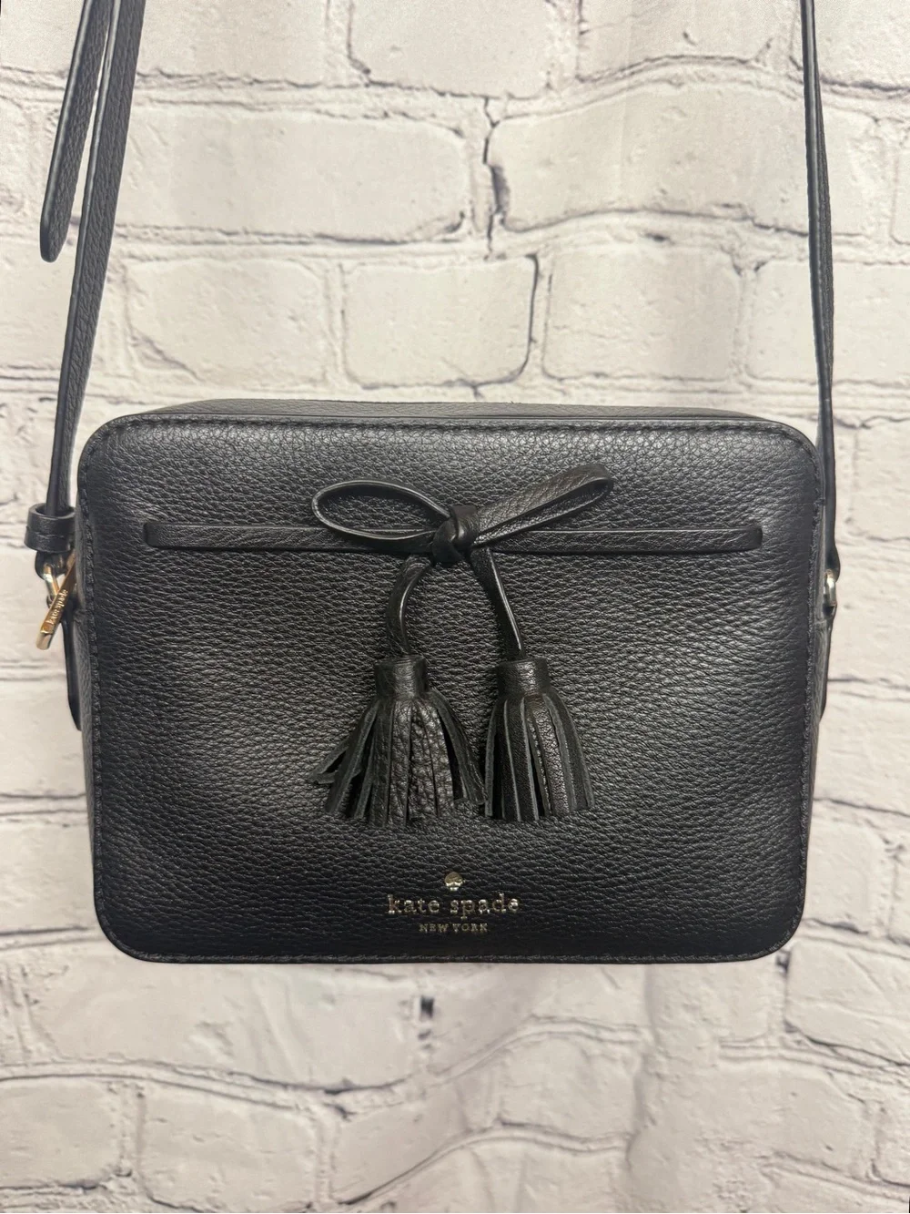 Kate Spade Black Hayes Camera Bag